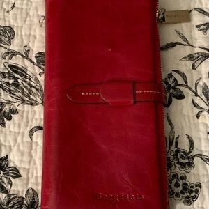 Borgasets Women’s Wallet Red Borgasets most Classic folded wallet, and elegant